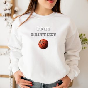 Free Brittney Griner Support Women’s Basketball Crewneck Sweatshirt