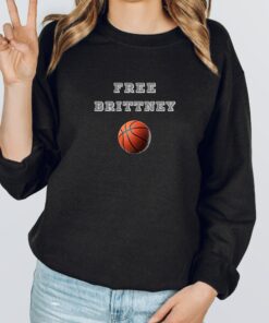 Free Brittney Griner Support Womens Basketball Crewneck Sweatshirt 4