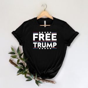 Free Trump Not Guilty Conservative Pro America Hoodie