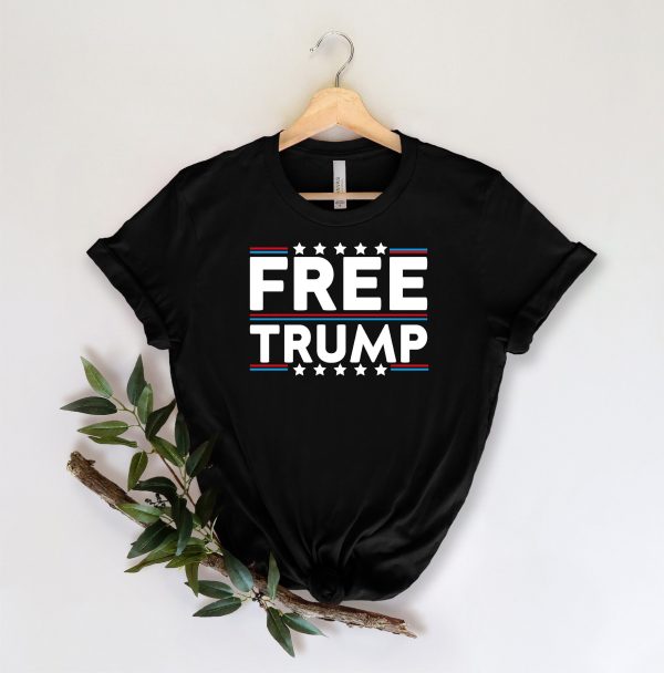 Free Trump Not Guilty Conservative Pro America Hoodie