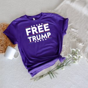 Free Trump Not Guilty Conservative Pro America Hoodie 5