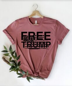 Free Trump Pro America Republican Conservative Shirt 2