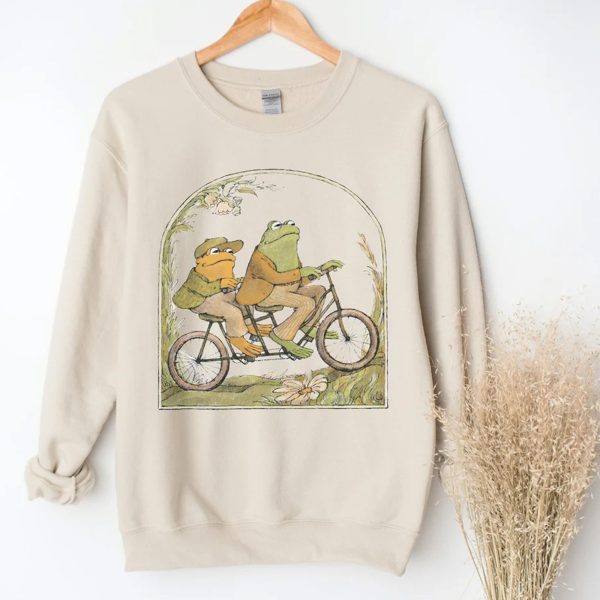 Frog And Toad Cottagecore Crewneck Sweatshirt