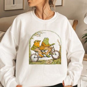 Frog And Toad Cottagecore Crewneck Sweatshirt 3