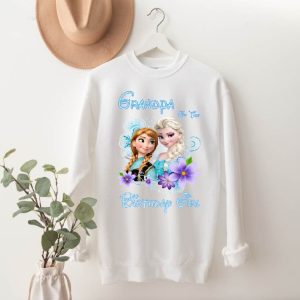 Frozen Family Elsa Birthday Party Shirt 4