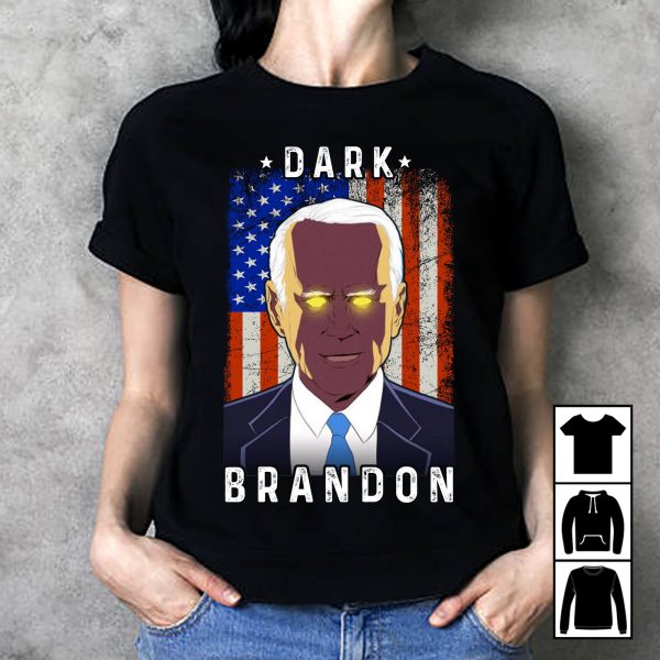 Funny Dark Brandon Joe Biden America Flag Sweatshirt