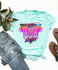 Funny Hot Mom Summer Mama Shirt 1