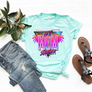 Funny Hot Mom Summer Mama Shirt