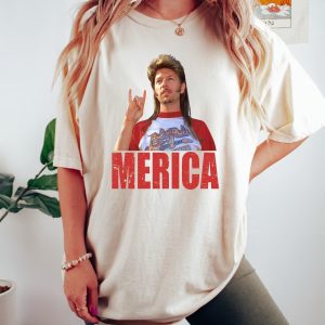 Funny Joe Dirt Merica Happy 4th Of July T-Shirt