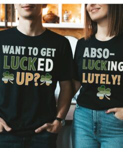 Funny Matching Couples St Patricks Day Shirt 1