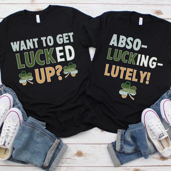 Funny Matching Couples St Patrick’s Day Shirt
