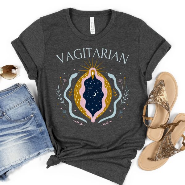 Funny Pride Month Vagitarian Lesbian Love LGBTQ Shirt