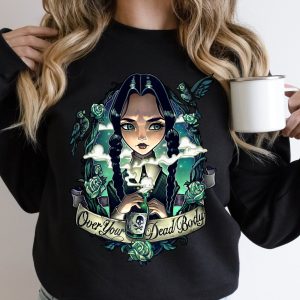 Funny Wednesday Addams Halloween Spooky Sweatshirt Shirt