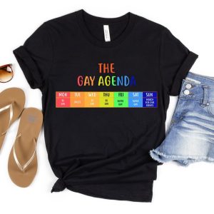 Gay Agenda LGBTQ Pride Bisexual Shirt