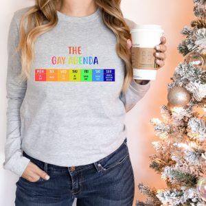 Gay Agenda LGBTQ Pride Bisexual Shirt