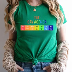 Gay Agenda LGBTQ Pride Bisexual Shirt 4