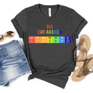 Gay Agenda LGBTQ Pride Bisexual Shirt 5