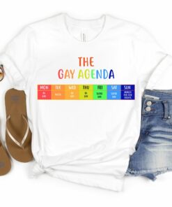 Gay Agenda LGBTQ Pride Bisexual Shirt 6