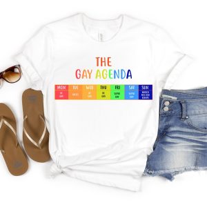 Gay Agenda LGBTQ Pride Bisexual Shirt 6