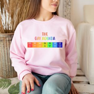 Gay Agenda LGBTQ Pride Bisexual Shirt 7