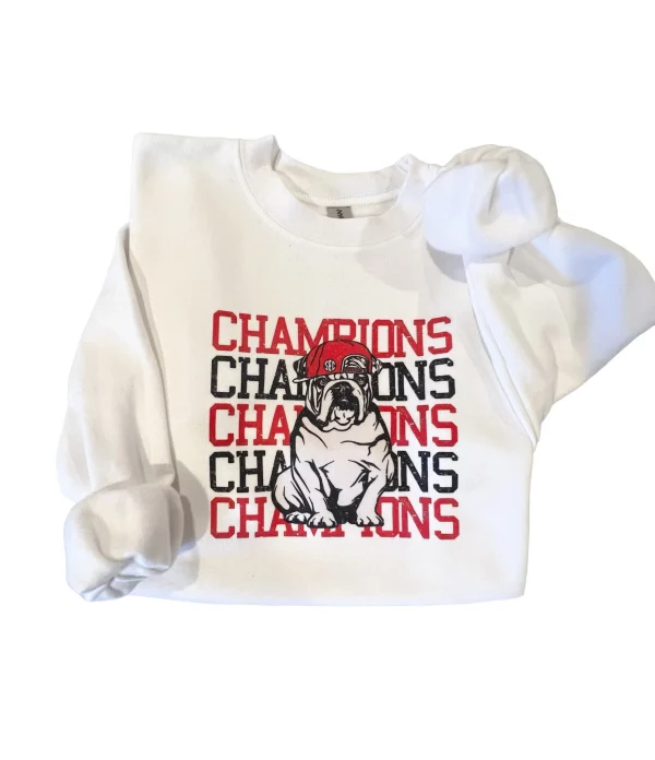 Georgia Bulldogs Championship Sweatshirt Shirt