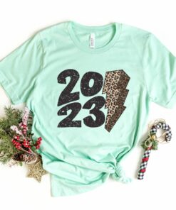 Gift 2023 New Year Leopard Shirt 3