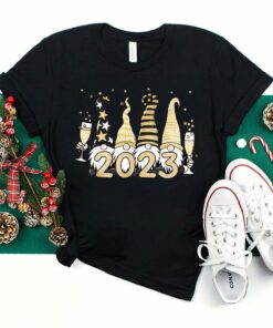 Gnomes Happy New Year 2023 Welcome NYE Party Shirt 2