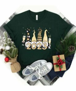 Gnomes Happy New Year 2023 Welcome NYE Party Shirt 3