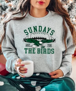 Go Birds Philly Football Vintage Eagles Sweatshirt Shirt 3