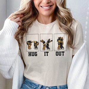 Goalie Hug Boston Hockey It Out Shirt