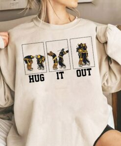 Goalie Hug Boston Hockey It Out Shirt 3 Goalie Hug Boston Hockey It Out Shirt 4