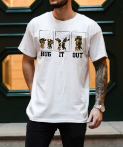 Goalie Hug Boston Hockey It Out Shirt 4 Goalie Hug Boston Hockey It Out Shirt 5