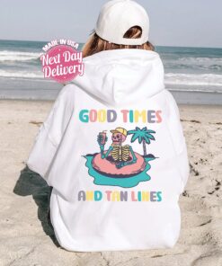 Good Times And Tan Lines Groovy Skeleton Summer Shirt 3 Good Times And Tan Lines Groovy Skeleton Summer Shirt 4