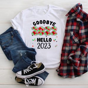 Goodbye 2022 Hello 2023 Funny New Year Tee Shirt 6