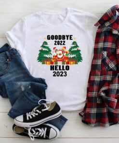 Goodbye 2022 Hello 2023 New Years Shirt Gift 1