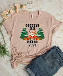 Goodbye 2022 Hello 2023 New Years Shirt Gift 3