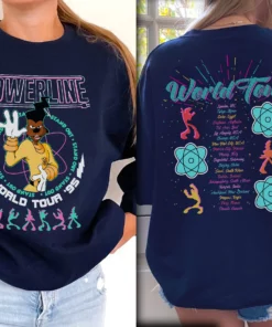 Goofy Movie Powerline Stand Out Tour 95 Sweatshirt Shirt 2