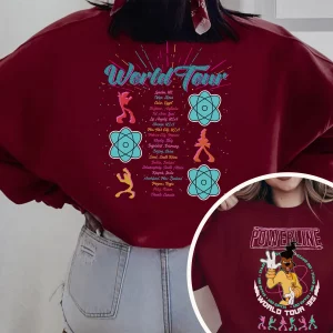 Goofy Movie Powerline Stand Out Tour 95 Sweatshirt Shirt 3