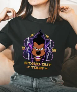 Goofy World Tour 95 2 Side Disneyland Powerline Sweater Shirt 2