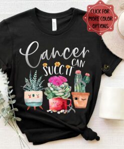 Gray Ribbon Brain Cancer Can Succ It Shirt 1