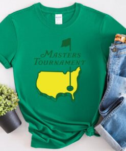 Green Masters Tournament Golf Party T Shirt 2