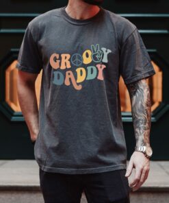 Groovy Dad Family Matching Party Shirt 1