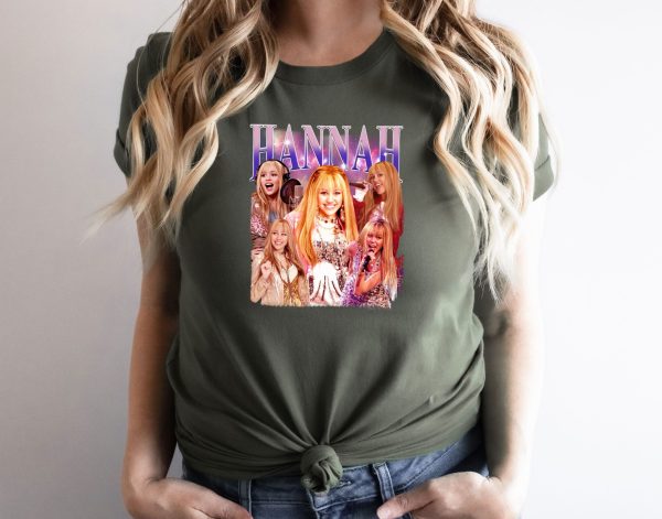 Hannah Montana Retro 90S Shirt