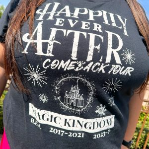 Happily Ever After Comeback Tour Disneyworld Magic Kingdom Shirt 2