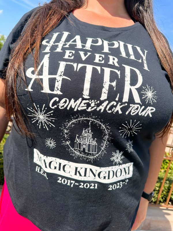 Happily Ever After Comeback Tour Disneyworld Magic Kingdom Shirt