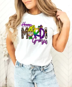 Happy Mardi Gras New Orleans T Shirt 1