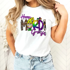 Happy Mardi Gras New Orleans T Shirt 1