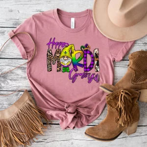 Happy Mardi Gras New Orleans T Shirt 3