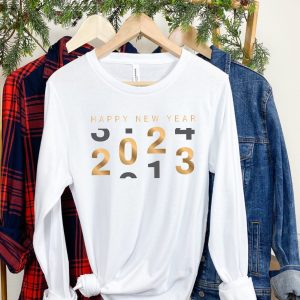 Happy New Year 2023 Calendar Shirt Gift For Her 2