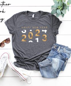 Happy New Year 2023 Calendar Shirt Gift For Her 3